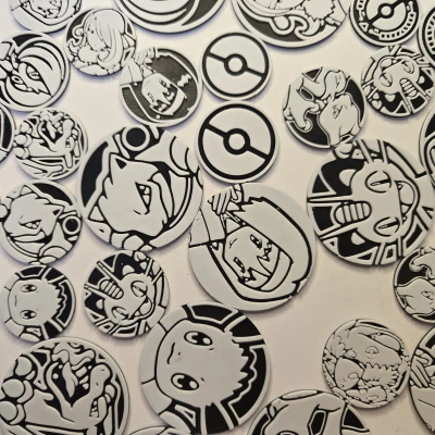 Chân Đế Đồng Xu Pokemon TCG Có Thể Chỉnh Sửa