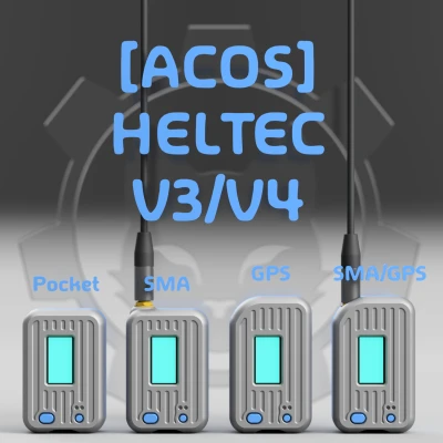Vỏ ốp Pager bỏ túi Heltec LoRa 32 V4/V3