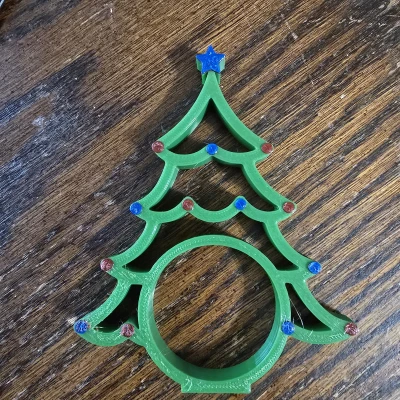 Cây thông Giáng Sinh giữ khăn ăn, không cần MMU hay AMS