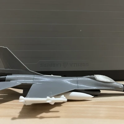 Mô Hình F-16 Fighting Falcon | In Đa Sắc Không Cần AMS | Không Cần Hỗ Trợ | In Nhanh