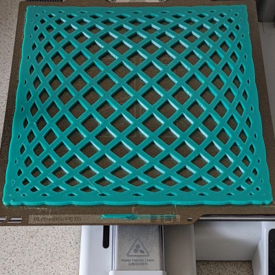 Mẫu Hình Tròn Lissajous 170x170x3mm