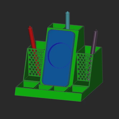 DesktopTower - Organizer Điện Thoại Để Bàn Cho Văn Phòng Hoàn Hảo - Bản Veroni