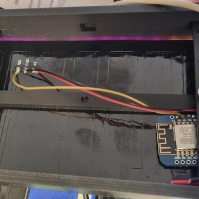 Hộp đèn LED Matrix với ESP8266 và lập trình C++