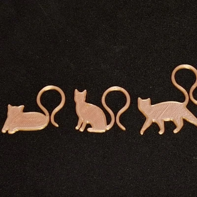 Kẹp ly rượu - Mèo!