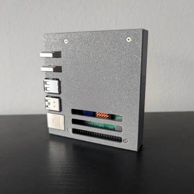 Vỏ Case Cho Raspberry Pi 4B & Adapter HDMI Waveshare