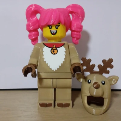 Mô Hình Lego Người Tuyết Khổng Lồ