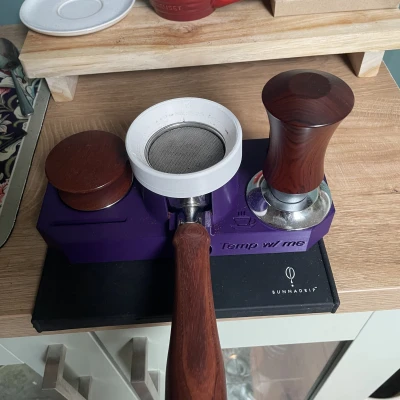 Trạm Đổ Cà Phê & Phễu Từ Tính cho Máy Pha Cà Phê Create (Portafilter Bên Ngoài)