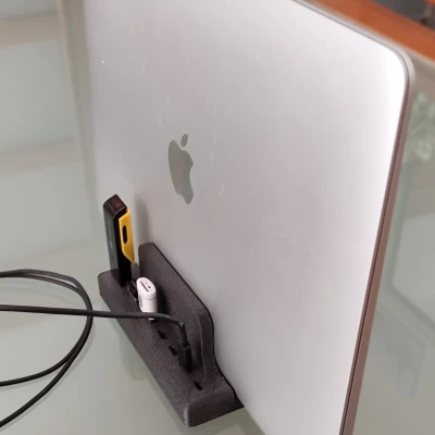 Đế Dựng Macbook Air 2020 Đứng Có Cổng USB