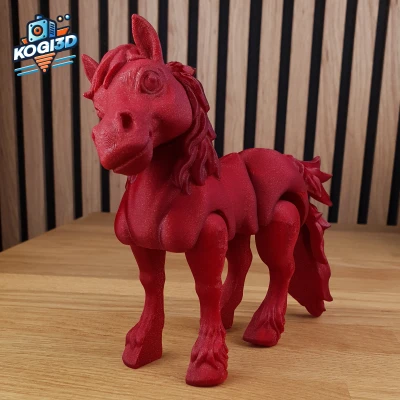 Mô hình Ngựa Khớp Nối In Liền Tắc