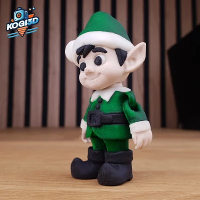 Ông Già Noel Khớp Khớp - Mẫu In Không Cần Hỗ Trợ