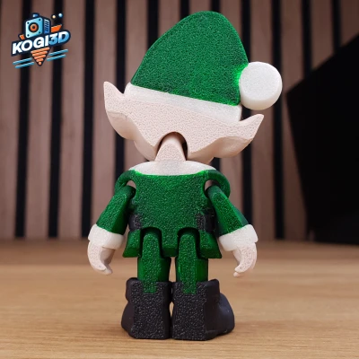 Ông Già Noel Khớp Khớp - Mẫu In Không Cần Hỗ Trợ