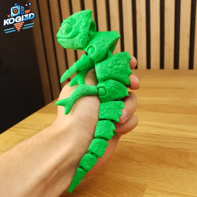 Rồng Đất Uốn Dẻo In Liền Một Khối