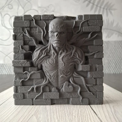 Vecna (Stranger Things) - Tượng Phù Điêu 3D