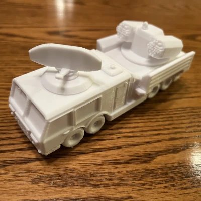 Xe Tên Lửa Phòng Không Tự Hành Spaa Truck