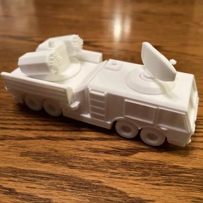 Xe Tên Lửa Phòng Không Tự Hành Spaa Truck