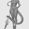 Mô hình Warhammer cat-girl 23 - Thumbnail 1
