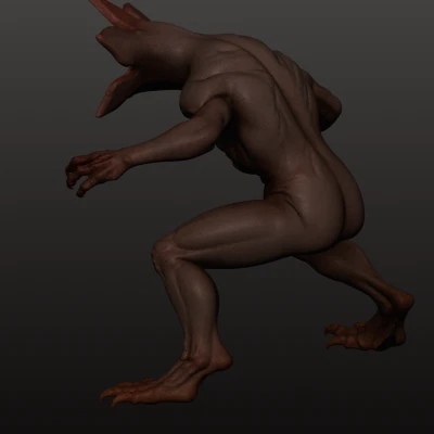 QUÁI VẬT DEMOGORGON KINH DỊ STRANGER THINGS – TƯỢNG QUÁI VẬT CHI TIẾT CAO DÙNG ĐỂ IN 3D