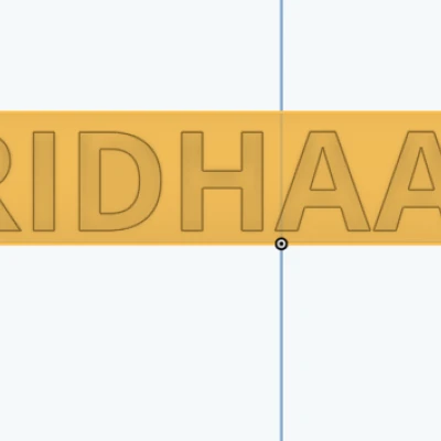 Bảng Tên Đặt Bàn "Monolith"