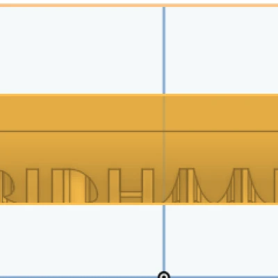 Bảng Tên Đặt Bàn "Monolith"