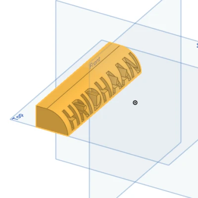 Bảng Tên Đặt Bàn "Monolith"