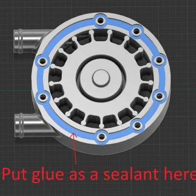 Bơm Nước Cho Động Cơ 775 / 795 / 895