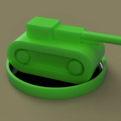 Quân cờ Xe tăng Crash Derby – Quân cờ In 3D Lấy cảm hứng từ Risk