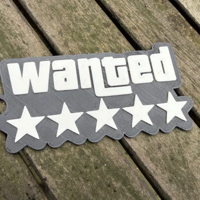 Móc Khóa GTA Wanted Anhänger