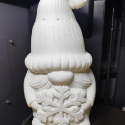 Ông Già Noel Với Tuyết (In Dễ Dàng 0% Infill)