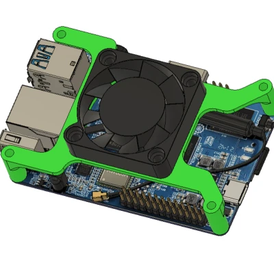 Orange Pi 3 LTS với quạt 4010