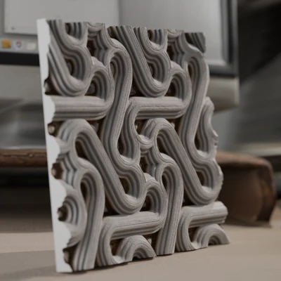 Mê cung Giảm áp Lưới Lỗ - Nghệ thuật Treo tường Mạng Lưới Ống Hữu cơ