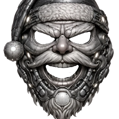 Mặt Nạ Santa (Cyber) | Vỏ Mũ Helmet