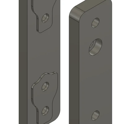 Adapter Gắn Rack Không Cần Vít