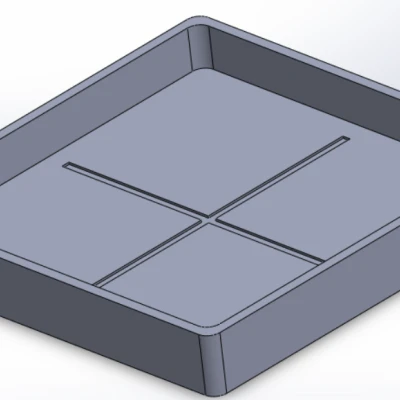 Đĩa Lót Chậu Cây Đơn Giản