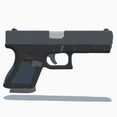 Mô hình Glock-18 Tái Tạo Hoạt Động Từ CSGO/CS2 - BẢN REMIX