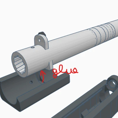 Mô hình Glock-18 Tái Tạo Hoạt Động Từ CSGO/CS2 - BẢN REMIX