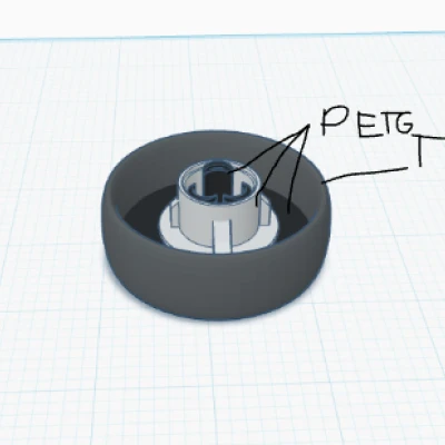 Bánh Xe Máy Hút Bụi