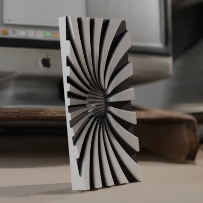 Trang trí Xoáy Thuận theo Tham số