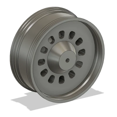 Mâm Bánh Sau Xe International Harvester Tỷ Lệ 1:8