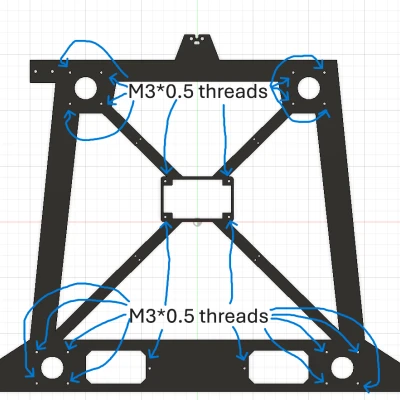 [IL.00] Khung giường siêu nhẹ Creality K1 / Max