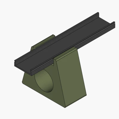 Chân đế cho thanh nhôm LED dạng tham số