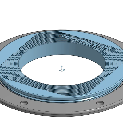 Nắp giữ thiết bị Raymarine i70 series ø 130 TREM