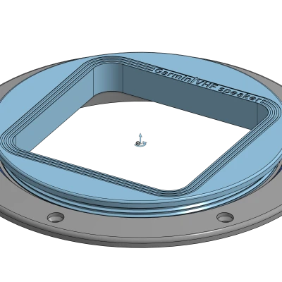 Nắp Loa Garmin VHF ø 130 TREM