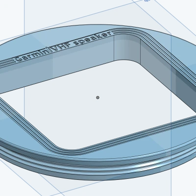 Nắp Loa Garmin VHF ø 130 TREM