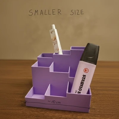 Hộp Đựng Đồ Bàn Làm Việc Hình Lập Phương