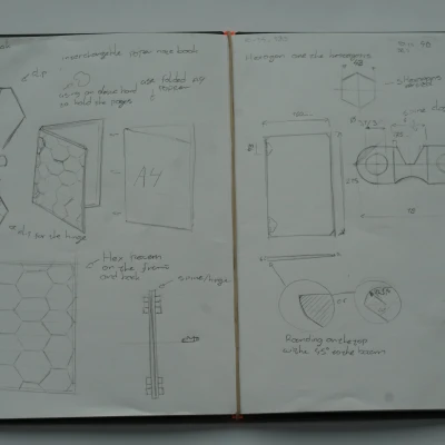 Hexbook (Sổ Ghi Chú / Sổ Vẽ Khổ A4)