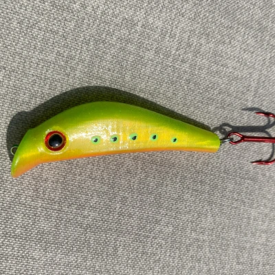 Mồi Câu Cá "Drunken Stickleback" Có Mắt 3D