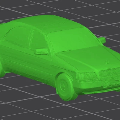 Mô hình xe Mercedes Benz W202 (1996)