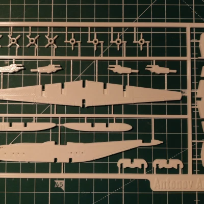 Mô hình Kit Card Antonov An-22