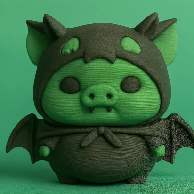 Heo Hồng Ma Cà Rồng Biến Hình Thành Dơi