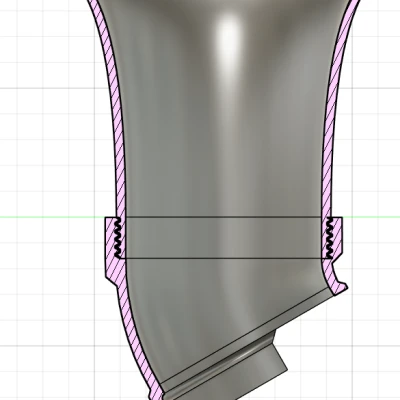 Cổng Hút Chế Hòa Khí Ngắn Cho Xe Tay Ga/Moped (KEIHIN CVK 18)